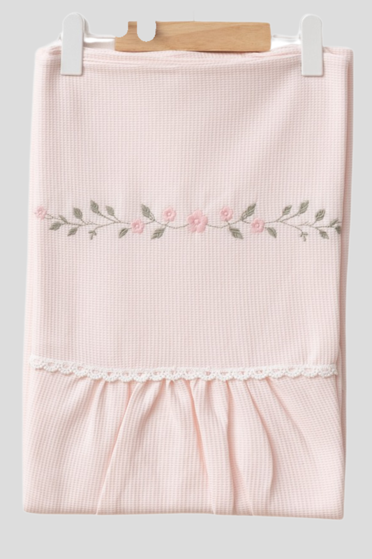 Mirel Natural Set Kız Bebek Hastane Çıkışı 4 Parça- Pembe
