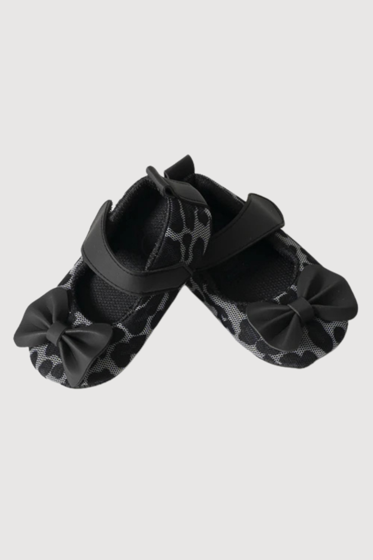 Midnight Bow Fiyonklu Kız Bebek Babet