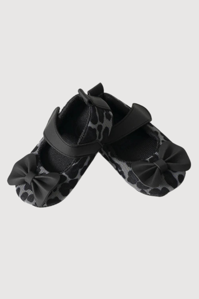 Midnight Bow Fiyonklu Kız Bebek Babet