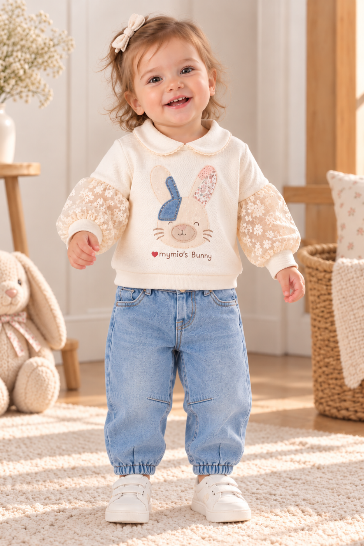 Bunny Belle 2 Parça Kız Bebek Takım