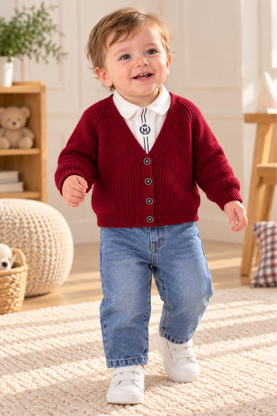 Little Marcus 3 Parça Erkek Bebek Takım
