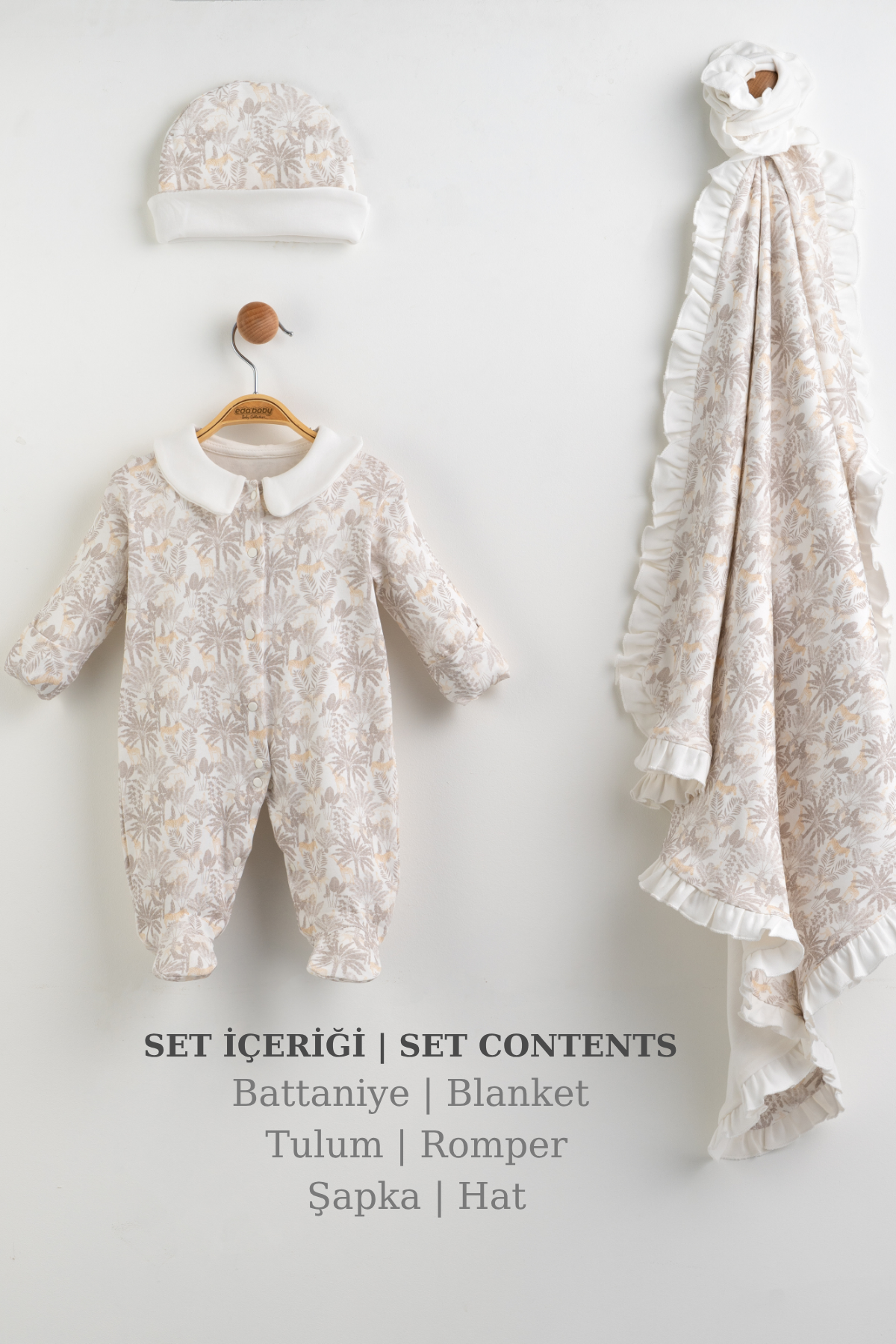 Bebe Tree Fleur 3 Parça Hastane Çıkışı Seti