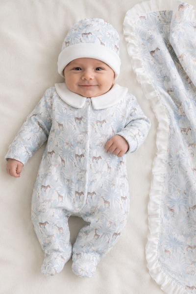 Bébé Zebra Fleur 3 Parça Hastane Çıkışı Seti