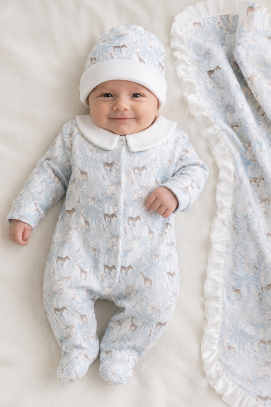 Bébé Zebra Fleur 3 Parça Hastane Çıkışı Seti