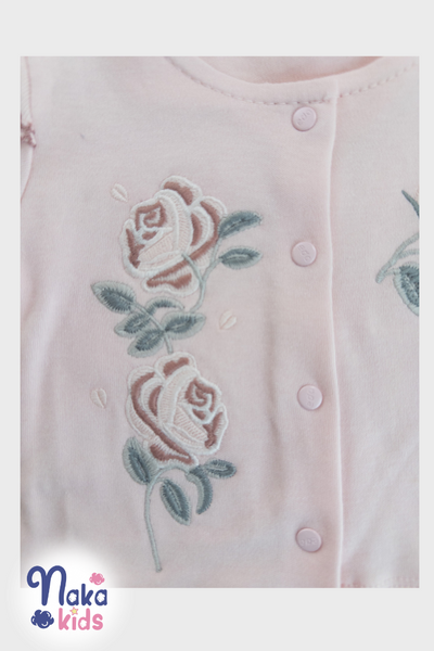 Fırfırella 5 li Pijama Takımı- Pembe