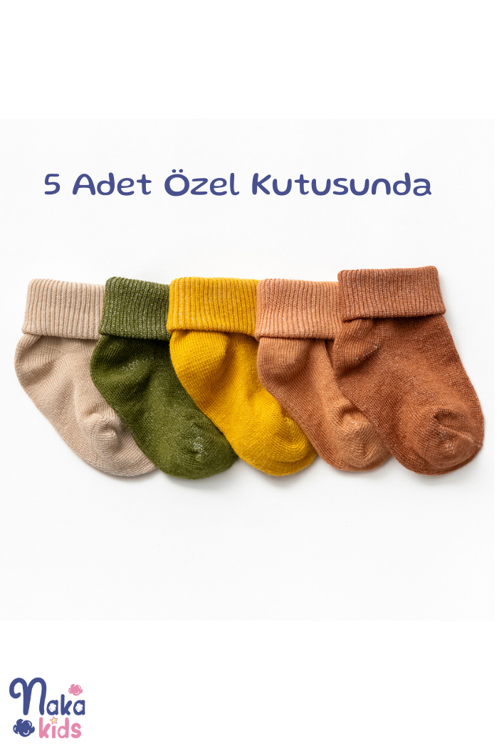 Minik Adımlar 5'li Çorap Seti