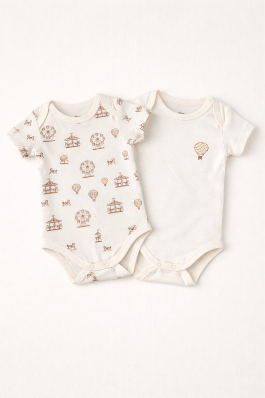 Minimal Premium Newborn Hastane Çıkış Seti- 2 Zıbın ve Müslin Battaniye