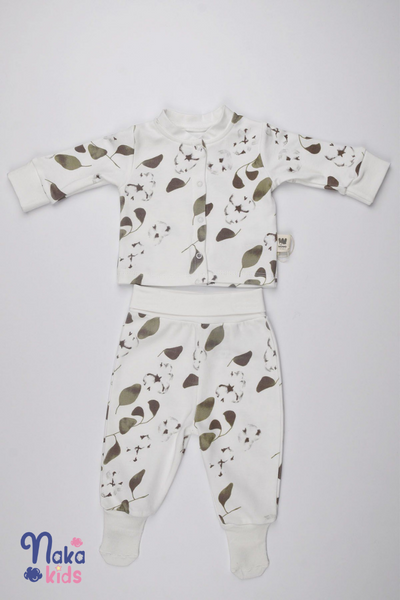 Pamuk Kozası Desenli Pijama Takım