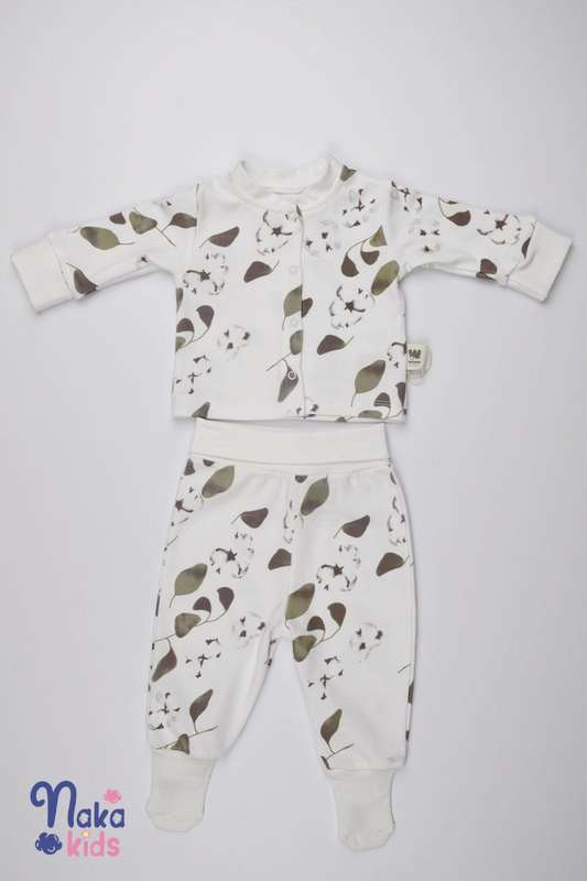 Pamuk Kozası Desenli Pijama Takım
