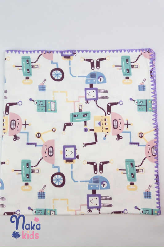 Robotlar Pazen Bebek Battaniye