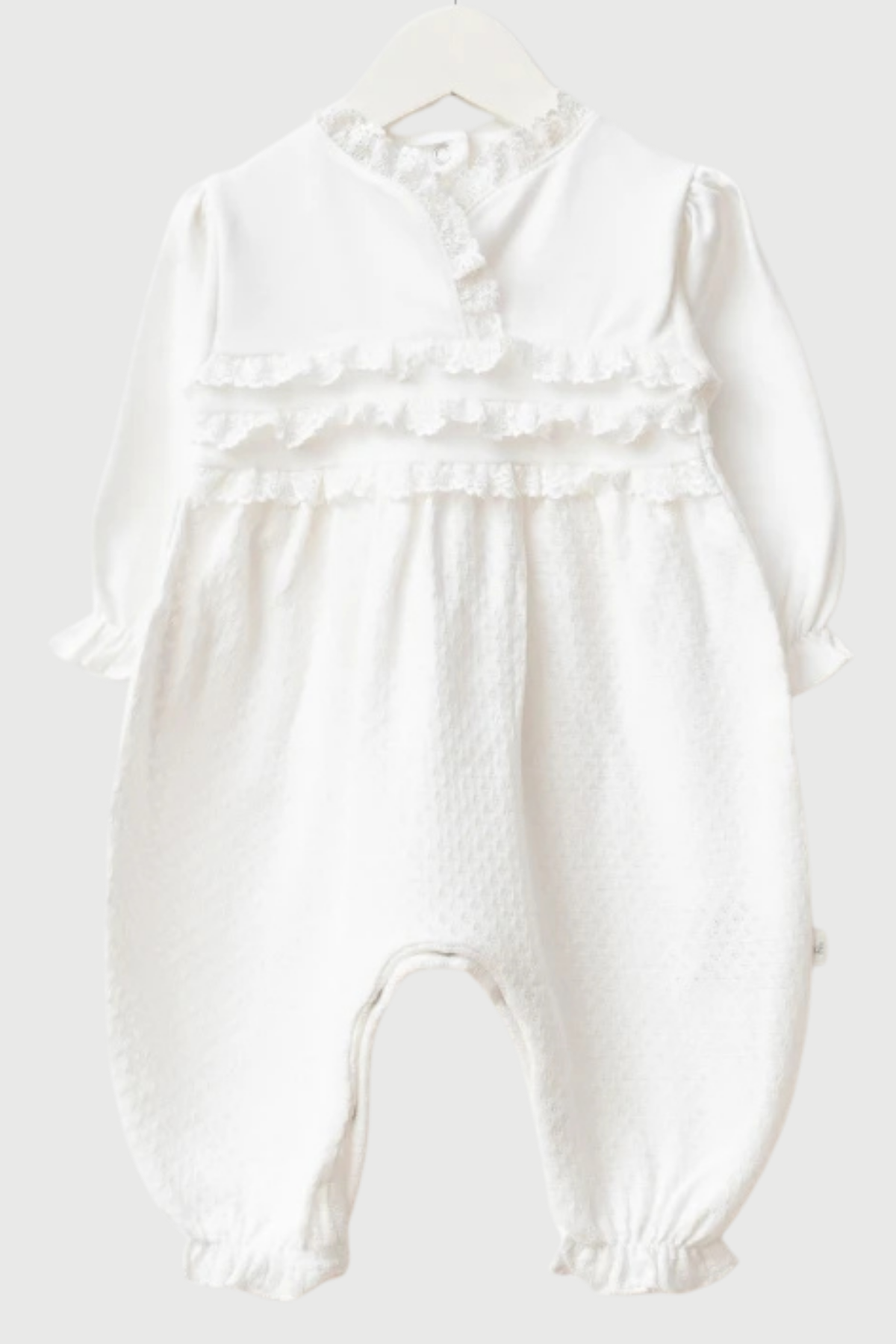 Seraphina Lace Baby Girl Tulum Set – Yenidoğan Kız Bebek Hastane Çıkışı