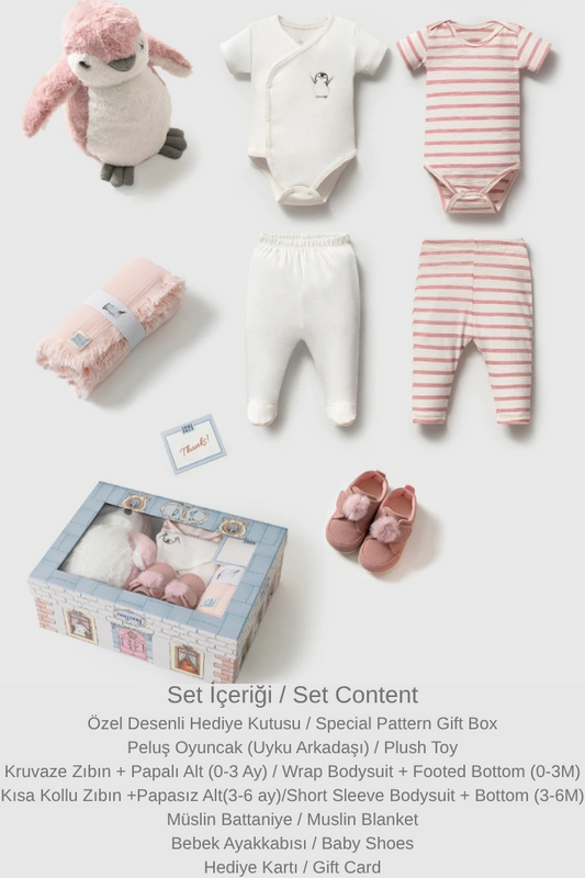Yenidoğan Premium Hediye Seti Golden Moments Gift Set